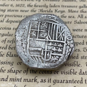 Atocha Shipwreck 8 Reale "Pieces of 8" Silver Coin